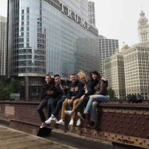 Chicago with my friends